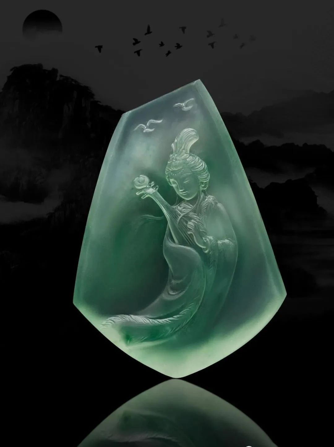 许群豪:中国古典四大美女 - 中国玉雕大师作品网